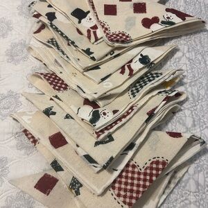 Festive Cotton Holiday Decor by Dayton Hudson placemats set of 10